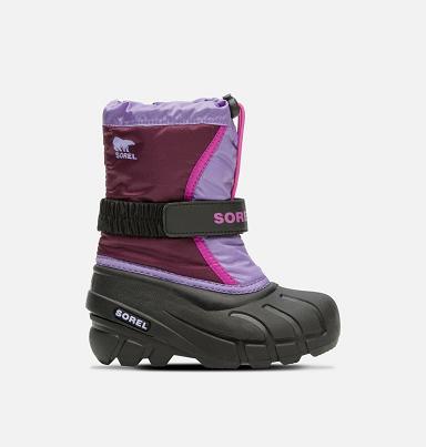 Sorel Flurry Boots - Kids Boys Boots Purple AU961548 Australia